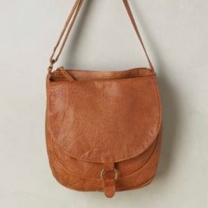 Anthropologie R.P.S. Leather Crossbody Satchel